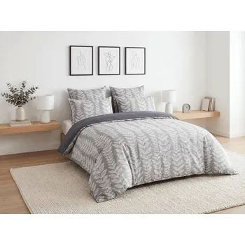 Povlečení Mikroflanelové povlečení KAVOLO šedé Rozměr povlečení: 70 x 90 cm | 140 x 200 cm, 140x200 / 70x90 cm, 140x220 / 70x90 cm, 200x220 + 2 polštáře 70x90 cm