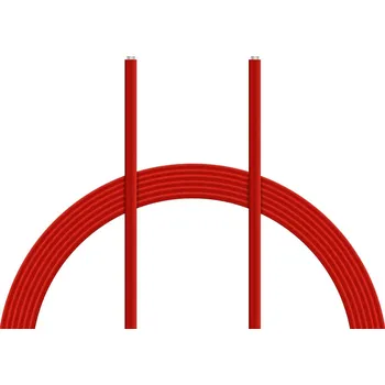 RC vybavení Kabel silikon 0.75mm2 1m (červený)