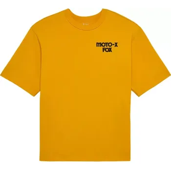 Pánské oblečení Fox Moto-X Oversized Tee XXL mustard yellow