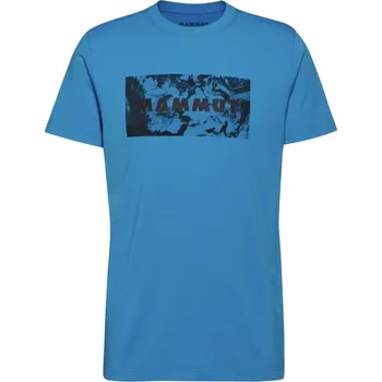 Pánské tričko Mammut Mammut Trovat T-Shirt Men Logo Barva - Velikost: Modrá světlá - XL