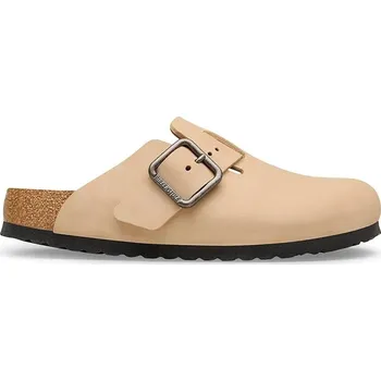 Dámské pantofle Nubukové pantofle Birkenstock Boston 1031584 béžová 80X, EUR 44