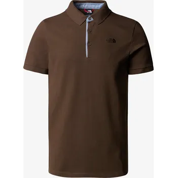 Pánské tričko The North Face M PREMIUM POLO PIQUET-EU DEMITASSE BROWN S