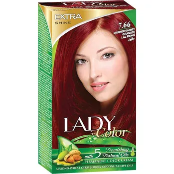 Barva na vlasy Barva na vlasy LADY in Color, 7.66 Granátová