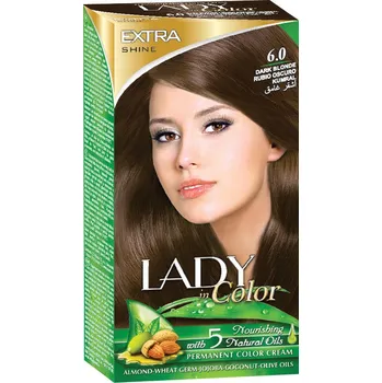 Barva na vlasy Barva na vlasy LADY in Color, 6.0 Tmavá blond