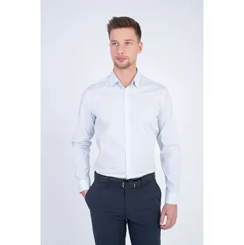 Pánská košile Strečová košile se vzorem V pohodlném střihu 197684