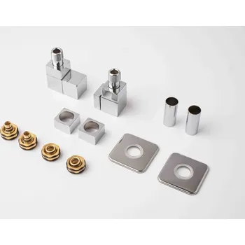 Hlavice pro radiátor P.m.h. Termostatický ventil pro ústřední vytápění Doria 6x7 cm chrom DOR-L-C