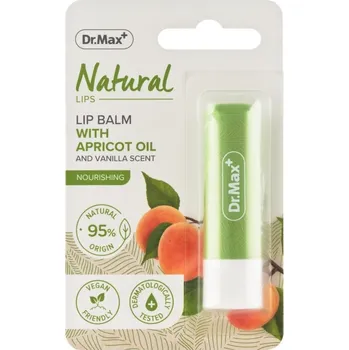 Péče o rty Dr. Max Natural Lip Balm Apricot 4,8 g