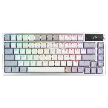 Klávesnice Asus ROG AZOTH Moonlight White