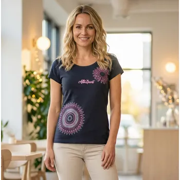 Dámské tričko Dámské triko ALTISPORT ALW024122 MODRORŮŽOVÁ XS