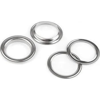 Průchodky s podložkou vnitřní Ø35 mm / vnější Ø48 mm, střední, 1 nikl