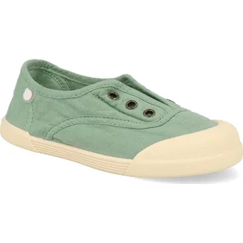 Dívčí tenisky Barefoot dětské plátěnky Igor - Lona matcha zelené Velikost: 24