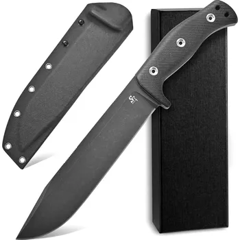 lovecký nůž Sitivien ST12 Barva: Černá