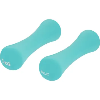 4FIZJO Činky na aerobic 2 x 1kg - tyrkysová