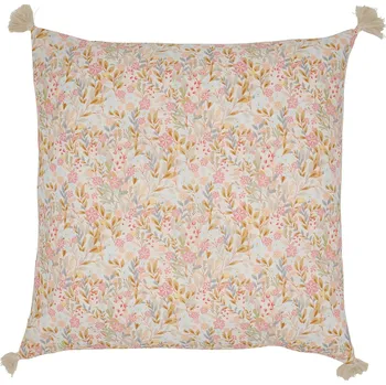 Povlak na polštářek Chic Antique Povlak na polštář Aix Flowers Rose/Sky Blue 50 × 50 cm