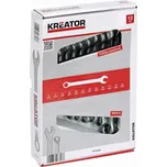 Kreator Sada klíčů KRT500009 očkoploché 8-22mm, 12ks [63605161]