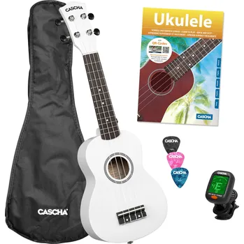 Ukulele Cascha HH 3975 White Sopránové ukulele (Jako nové)