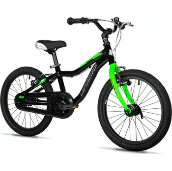 Dětské kolo Arezzo BUBU BOY 18"-2, BLACK SHINY (V-BRAKE/CHAIN)