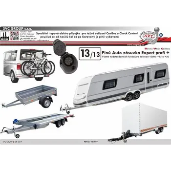 Tažné zařízení Elektropřípojka pro Kia PV5 PV-5 Classic cab Classic cab 06/2025-> 13pin SV KI-170-DX, ECS / SVC GROUP