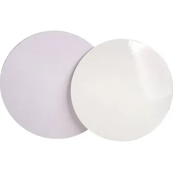 Cake Star Podložka pod dort hrubá bílá lesklá kruh 22 cm (1 ks)