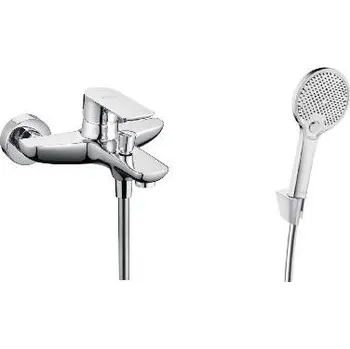 kielle Vega - Vanová baterie s příslušenstvím EcoSpare, chrom 10318SN50