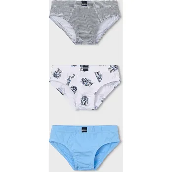 Slipy Dětské slipy Mayoral 3-pack 10168.5E.Mini.PPY2 modrá 55X, vel. 166