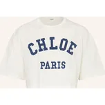 Chloé Dívčí Krátké Tričko, bílá, 164