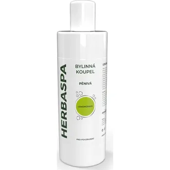Koupelová kosmetika HERBASPA bylinná koupel lemongrass - pěnivá 400 ml