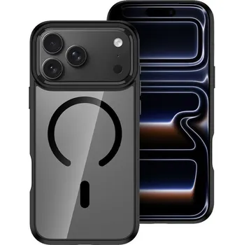 Náhradní kryt pro mobilní telefon Kryt Roar Mag Bumper s MagSafe pro iPhone 16 Pro Max Black
