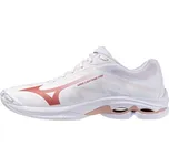Dámská volejbalová obuv Mizuno WAVE LIGHTNING PRO W 5.5 Bílá, Červená