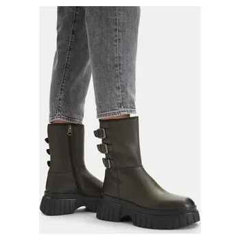 Dámské kozačky Polokozačky G-Star Raw CEO-WI33-CS555-KIWI-13 Zelená 37