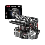 Benzinový 4válcový motor L4 Mould King 10087 - MKing Engine