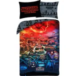 Halantex Povlečení z mikrovlákna 140x200 + 70x90 cm - Stranger Things "Welcome to Hawkins"