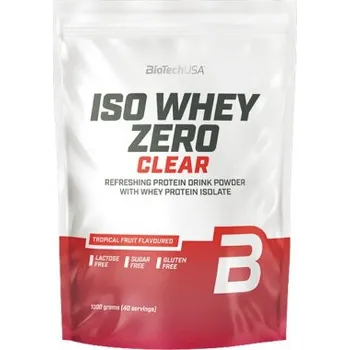 Sport BiotechUSA Iso Whey Zero Clear 1000 g - Red Berry VÝPRODEJ (POŠK.OBAL) + Sleva 3 % pro registrované