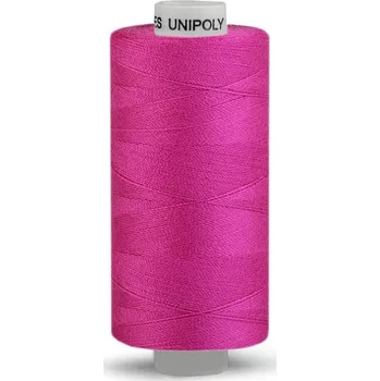 Nit Polyesterové nitě Unipoly návin 500 m, střední, 437 fialovorůž ost.