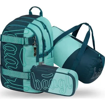 Set školních potřeb Baagl Školní set Skate Petrol