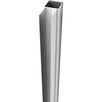 BPS-koupelny Prodlužovací profil na stěnu s dveřmi HYD-PP02B chrom