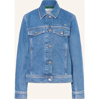 Dámský blejzr Lacoste Dámská Džínová Bunda, 36l medium blue, 42
