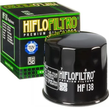 Autodíl Olejový filtr HIFLOFILTRO HF138C chrom pro SUZUKI GSF 1200 Bandit / S