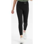 DÍVČÍ FUNKČNÍ LEGÍNY PROSPORT NOVINKA Barva: Černé/zelinkavý nápis, Velikost: 158