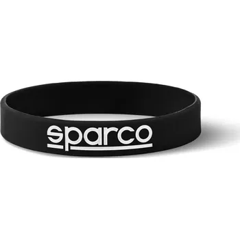 Náramek Sparco silikonový náramek černý