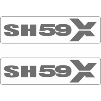 Samolepky SHAD D1B59ETR pro SH59X pro BMW R 1200 GS