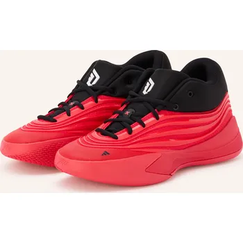 Pánské tenisky Adidas Pánské Basketbalové Boty Dame X, červená / černá, 48,5