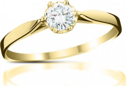 Diamantový prsten 0.27ct G/VVS1 s IGI certifikátem
