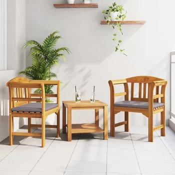 Zahradní lavice vidaXL Růžová lavice Přirozená 68,5 x 46 x 82,5 cm [42024778]