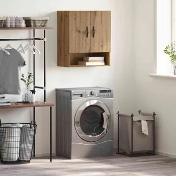 Policová skříň vidaXL Nástěnná skříň Artisanový dub 60 x 31 x 70 cm kompozitní dřevo [879538]