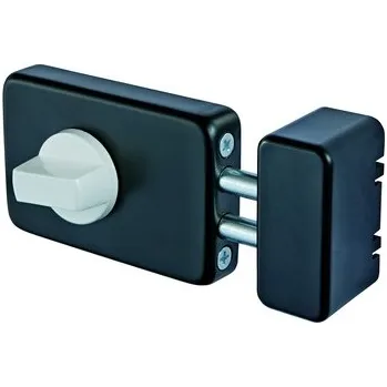 Vložka do dveří Zámek přídavný 1572N černý vč. vložky nikl, 6 klíčů