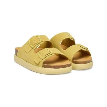 Dámské pantofle Nazouváky Scholl Noelle Chunky F01218 Žlutá 35