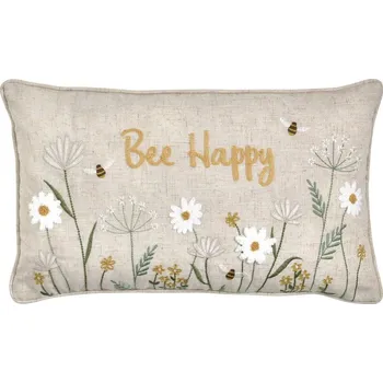 Dekorativní polštářek Dekorační polštář 30x50 cm Bee Happy – Catherine Lansfield ID_1900116