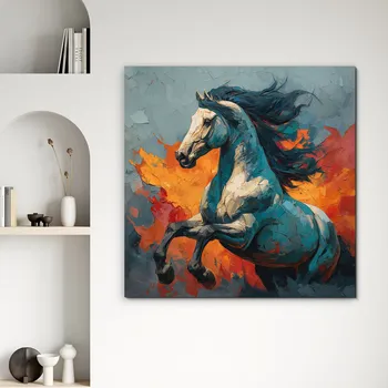 Obraz Obraz - Malovaný kůň | DUBLEZ
