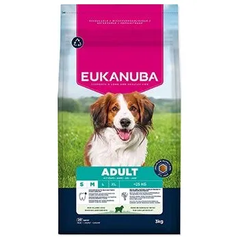 Eukanuba Dog Adult Small&Medium rich in Lamb 3kg